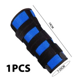 JTMKYO 1 Piece Blue Elbow Pads, Elbow Protection, Arm Stabilizer, Elbow Reinforcement Band, Elbow Brace, Adjustable Elastic Elbow Protection, Sleep Elbow Support