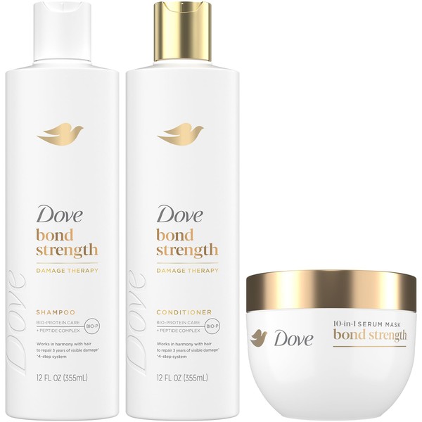 Dove Bond Strength Shampoo & Conditioner Set + Hair Mask
