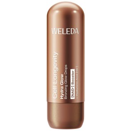 WELEDA Cell Longevity Hydra Glow Bronzing Glow Drops Face Care with [NAD+ ] Booster & Hyaluronic Acid for Natural Bronzing Effect & Instant Moisture (Natural Cosmetics, Vegan, 15 ml)