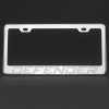 KA DEPOT 1x Defender Laser Engraved Stainless Steel License Plate