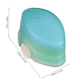 FOMIYES Sunscreen Applicator Sunblock Sunscreen for Face Liquid Foundation Brush for Face Travel Makeup Brushes Travel Sunscreen Moisturizer with Sunscreen Sky-blue Artificial Fiber