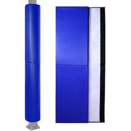 6 Feet Tall Round and Square Pole Pad, Wrap Around Pole & Post Padding, 2" Thick Heavy Duty Safety Pole Pads, Fits 2.5"- 6.5" Diameter Basketball Pole, Basement Pole, Playground Pole, Garage Pole etc.