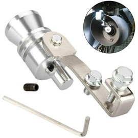 Riloer Muffler Car Turbo Exhaust Whistle - Universal Car Motorcycle Muffler Exhaust Pipe Whistler, for Car Auto Vehicle Loud Blow-off Valve Sound Roar Maker,XL