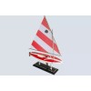 LK Wooden SUNFISH Model Sailboat Decoration 16"-1