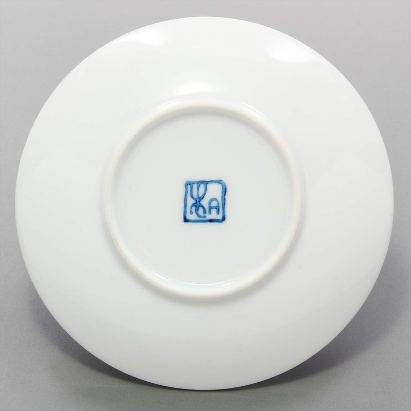 Hama Pottery 385889 Hasami Pottery Wayama Kiln Flowers Small Plate,