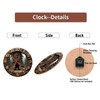 Lancholy Giant Redwood Tree Wall Clock 10-Inch Wooden Wall Clock,
