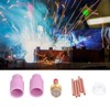 9Pcs/Set TIG Gas Lens Collets Body Brass Nozzle Ceramic Cup