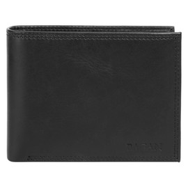 BAGAN Genuine Leather Black Men's Wallet - 020880
