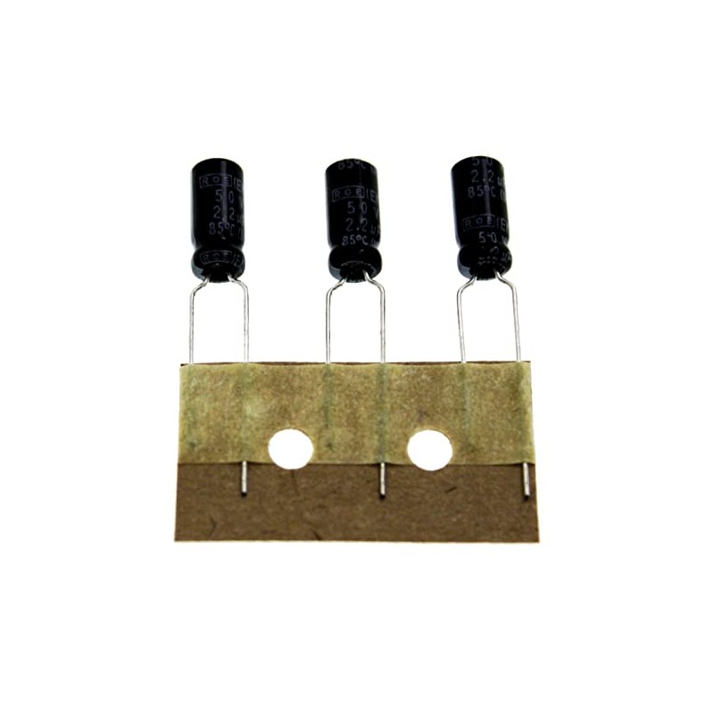 EKO00AA122HL0K Capacitor Radial 2.2µF 50V 85°C d5x11mm 2.2uF Pack of
