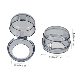 4pcs Switch Cover Proof Oven Door Knob Cover Lid Holds Gas Stove Knob Covers Child Oven Protector Child Proof Washing Machine Hob Cooker Safety Guard Kitchen Safety Guard Grey Vaguelly