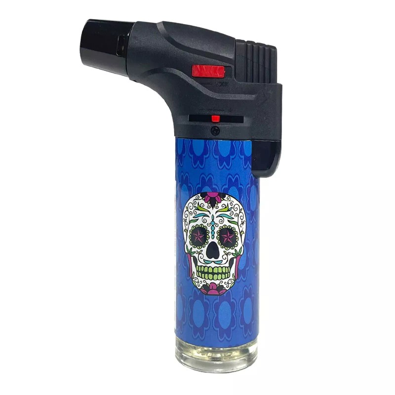 4 Pack Jumbo 4" Jet Flame Torch Gun Lighter Refillable