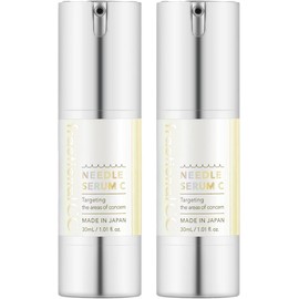 Fractional CC Needle Serum C (Vitamin C Glutathione White Pearl Skin) 2-piece set Needle Beauty Serum Made in Japan Pores Hydrating Skin Beauty Needle Needle Shot