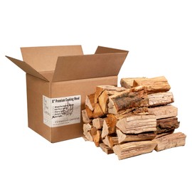 Firewood Central Kiln-Dried Oak Wood – 8” Splits (30-35 Splits) for Pizza Ovens, Grilling, Smoking, BBQ & Wood-Fired Cooking – Rich Smoky Flavor & Sustainably Sourced
