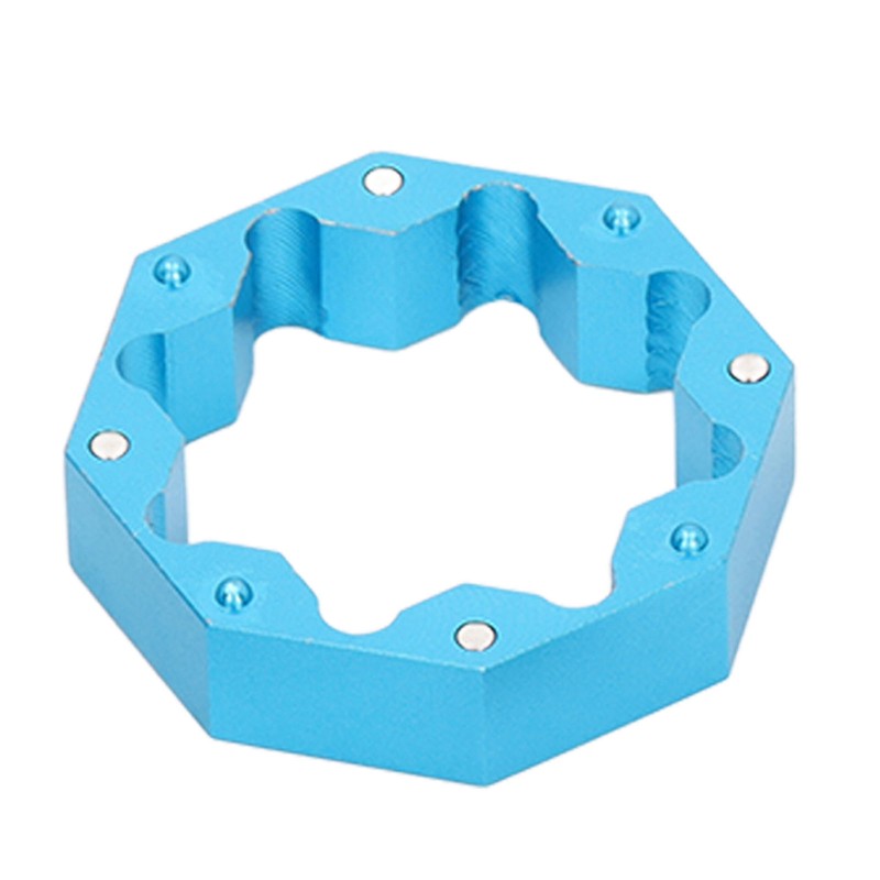 Aluminum Cue Chalk Holder Clip Octagon Universal 3 Layers Billiard