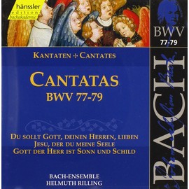 Edition Bachakademie Vol. 25 (Geistliche Kantaten BWV 77-79)
