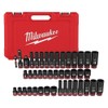 Milwaukee Electric - 43PC IMP Duty 3/8DR SAE Metric DP