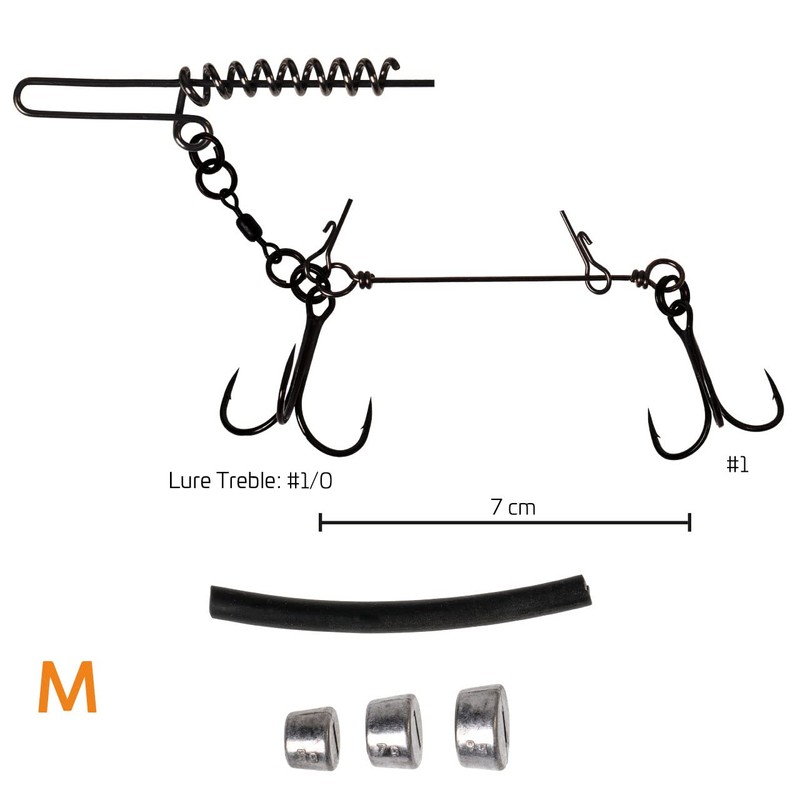ZECK Softbait System + Screw Set - Ready Assembly for