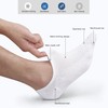 CLOSEMATE 6 Pairs Mens No Show Cotton Low Cut Ankle