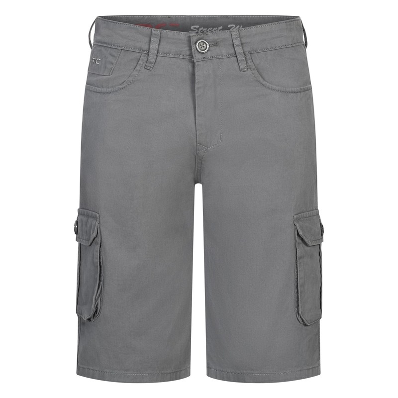 Rock Creek Men's Cargo Shorts H-378, gray