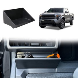 BESTAOO Car Storage Organizer for Toyota Tacoma, Driver Side Air Vent Storage Box Compatible with 2024 2025 Tacoma, Left Air Vent Storage Compartment, Functional & Stylish Car Interior Accessory