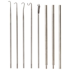 Moody Tools Threaded Spring Tool Kit, Light, 8Pc, High Carbon Steel, 100% Steel
