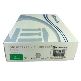 10 CONVATEC 401507 Sur-Fit Natura Drainable Pouches 1-3/4" Flange Exp 2029-30