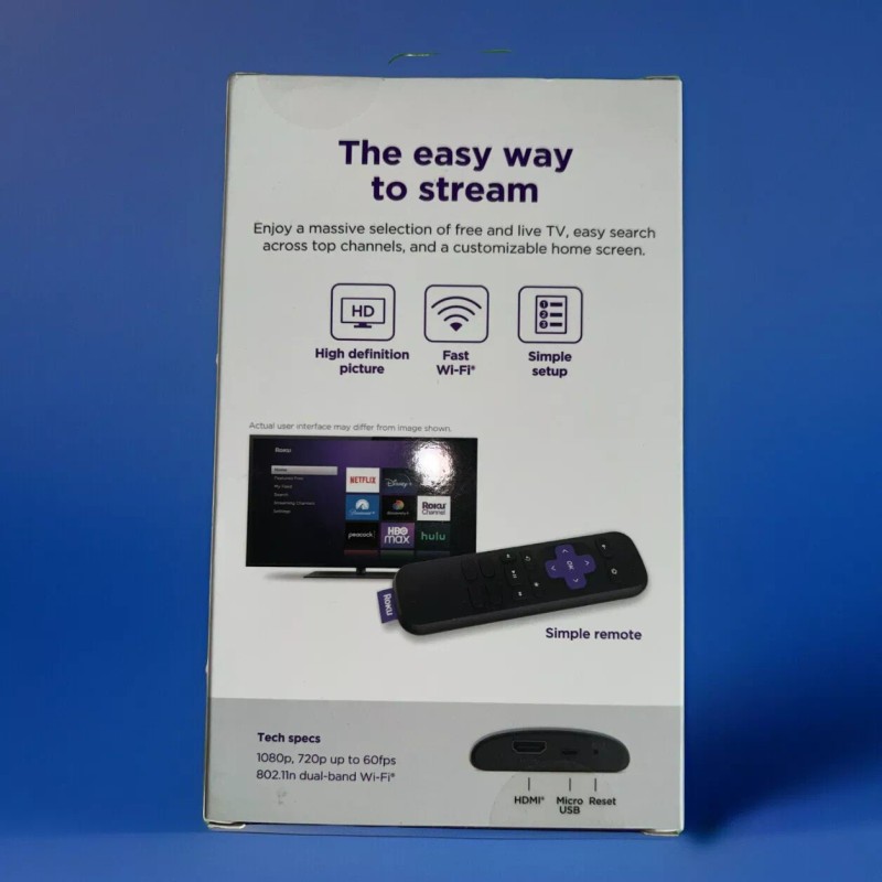 Roku Express HD Streaming Media Player (3930X)