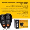 Viper Alarma Automotriz Viper 3400v Con 2 Controles Sirena Sensor