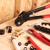 iCrimp Angle Head PEX Crimping Tool Kit for 3/8,1/2,3/4,1-inch with