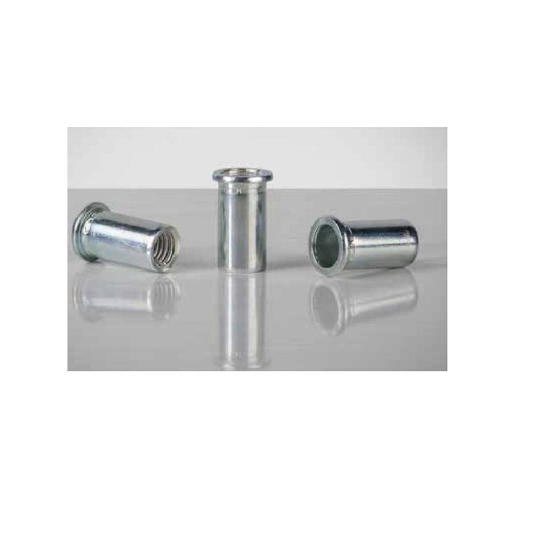 GESIPA 25 x Aluminium Rivet Nuts M8 PolyGrip® Large Clamping
