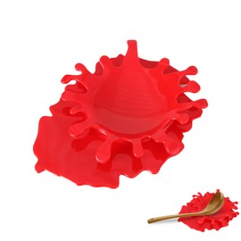 SwirlColor Silikon Splash Löffelhalter Verschüttete Ketchup Förmigen Topfdeckel Rast