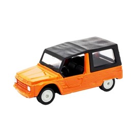OPO 10 - Miniature Car 3 Inch (approx. 8 cm) Citroen Mehari 1968 Orange - Welly 52397W