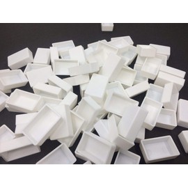 Art&Beauty White Plastic Empty Watercolor Paint Pans_24pcs Full Pans