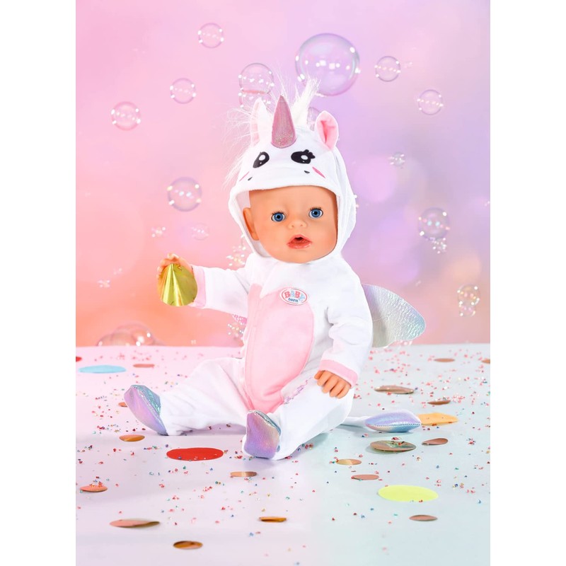 BABY born 832936 Unicorn Onesie 43cm Doll,Toy