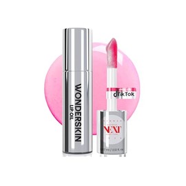 Wonderskin Lip Rehab Serum Oil - Aceite Labial Que Cambia De Color De Transparente A Rosa - Suero Teñido Activado Por Ph, No Pegajoso E Hidratante