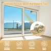 2PCS Sliding Pocket Door Roller Assembly Compatible with 1500/100pd Series