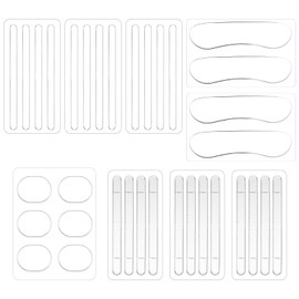 9PCS Heel Pads for Shoes, Clear Silicone Heel Protector High Heel Grips for Women Shoe Grips Cushions Inserts for Loose Shoes Nonslip Self-Adhesive Silicone Shoe Insoles for Women Men