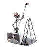 Steelman24 I Nuts and bolts sculpture Painter With Paint Roller