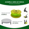 For RYOBI 6Pack For Ryobi Twisted Trimmer Line Spool For