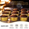 Gejoy 400 Pcs Disposable Ramekins with Lids Aluminum Foil Baking