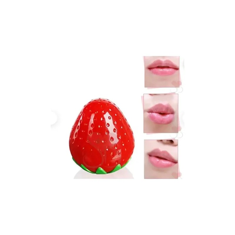Bálsamos Para Labios Labial Magico En Forma De Fresa 12