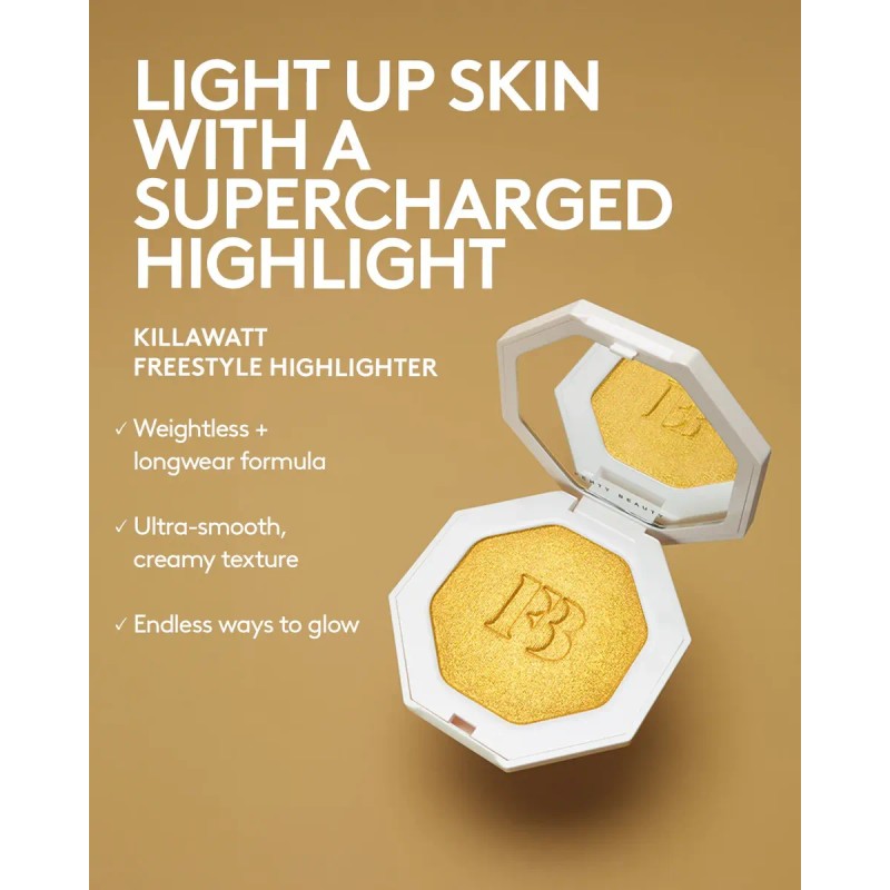 Fenty Beauty Mini Killawatt Freestyle Highlighter Iluminador Wattabrat