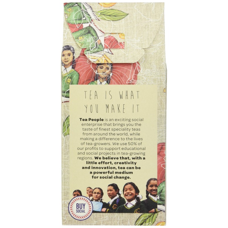 Tea People Organic Camomile - 15 tea pyramids pack