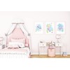 WBdesignz Children's Room Poster Girls Baby Room Pictures Set of