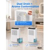 Dehumidifiers for Home & Basement, 2500 Sq.Ft Small Dehumidifier with