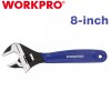 WORKPRO 8-Inch Adjustable Wrench, Cr-V Steel Wrench Metric & SAE