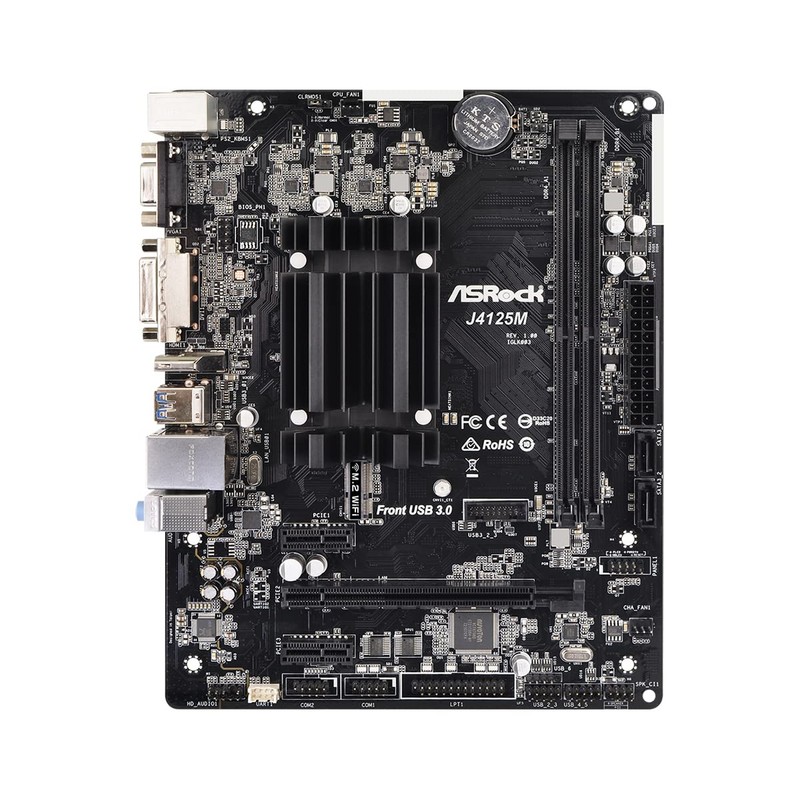 ASRock J4125M Intel® Quad-Core Processor J4125 (Up to 2.7 GHz)