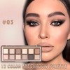 AMY'S DIARY 12-Color Nude Eyeshadow Palette for Versatile Day-to-Night Looks