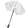 iX-brella Reverse Reverse Opening Fiberglass Pocket Umbrella with Coloured Spokes,