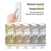 1Pack 20 Inch Remote Control Dimmable Large LED Flush Mount